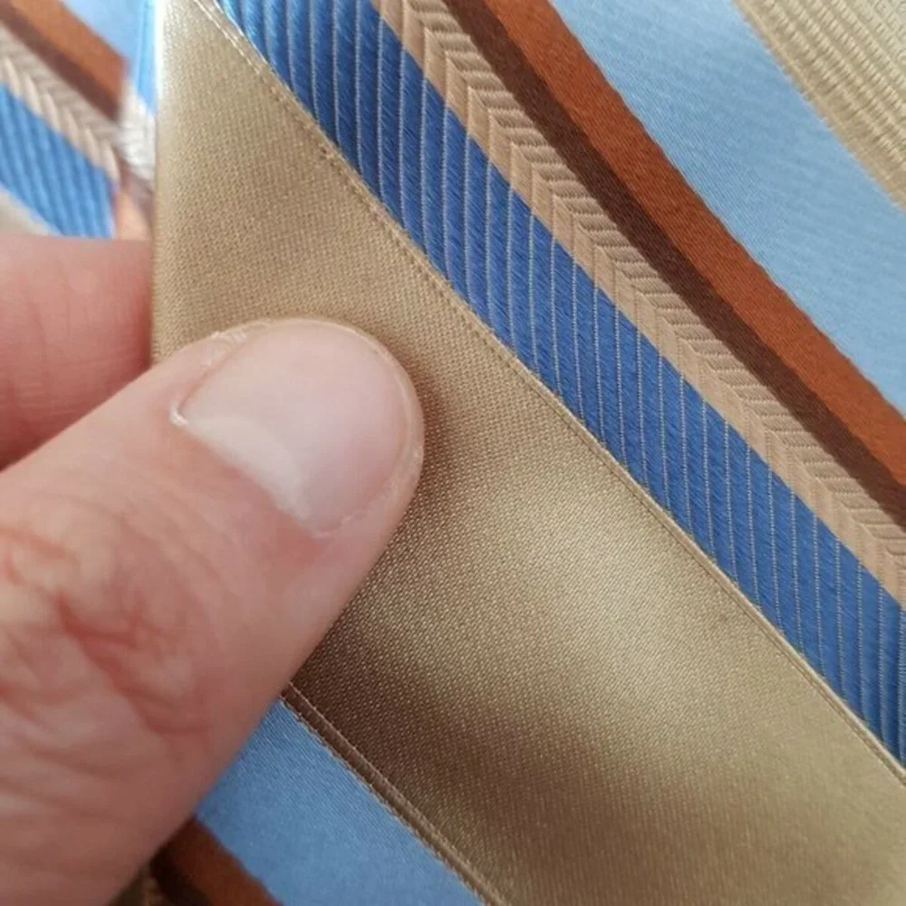 Nautica Mens Neck tied 100% Silk 58″ Classic Wide 3.5